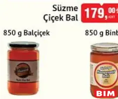 BALÇİÇEK SÜZME ÇİÇEK BAL 850 G